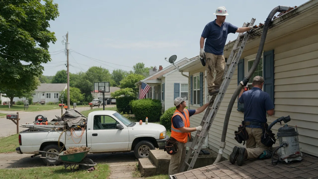 Gutter Installation in Michigantown, IN near me